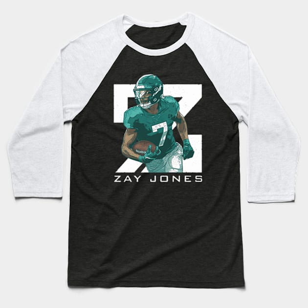 Zay Jones Jacksonville Player Number Baseball T-Shirt by Sink-Lux